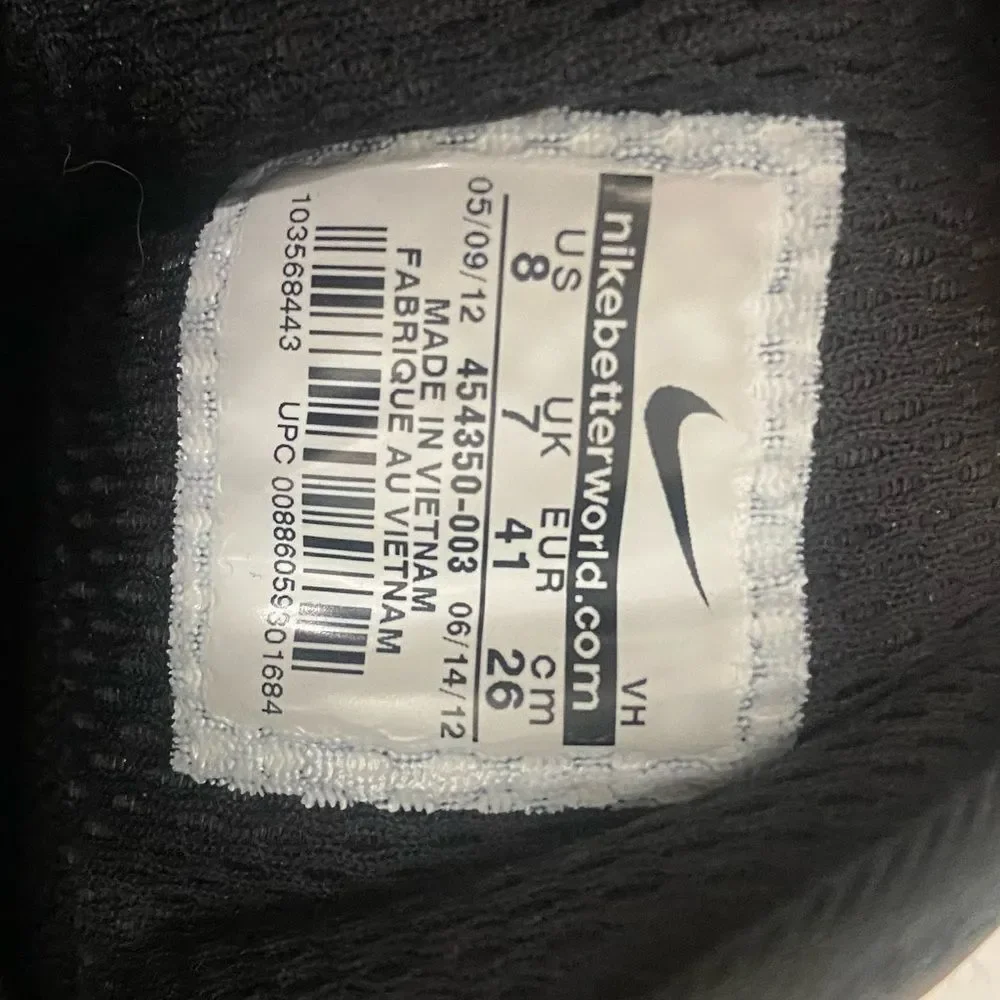Nike ACG Black Leather Hiking Boots